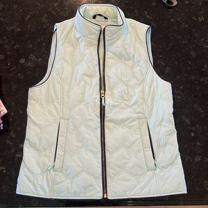 Vineyard Vines Mint Quilted Sleeveless Vest